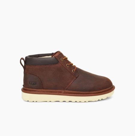 UGG Neumel Utility Brown Lace-up Boots for Men (PTBJ32901)